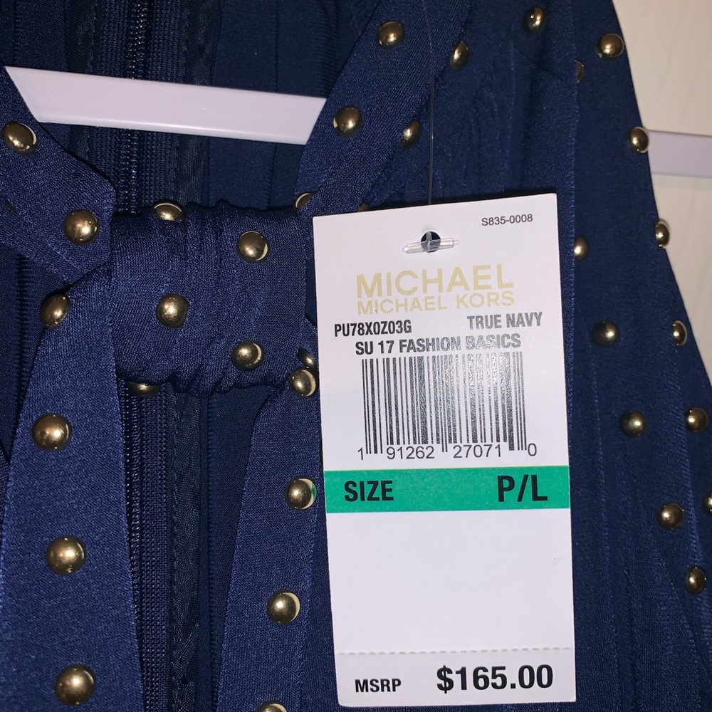 Michael Kors Romper size P/Large NAVY - Picture 7 of 8